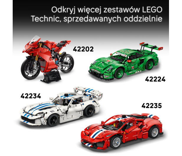 LEGO TECHNIC 42238 Motocykl Ducati Desmo450 MX Factory - 1547399 - zdjęcie 4